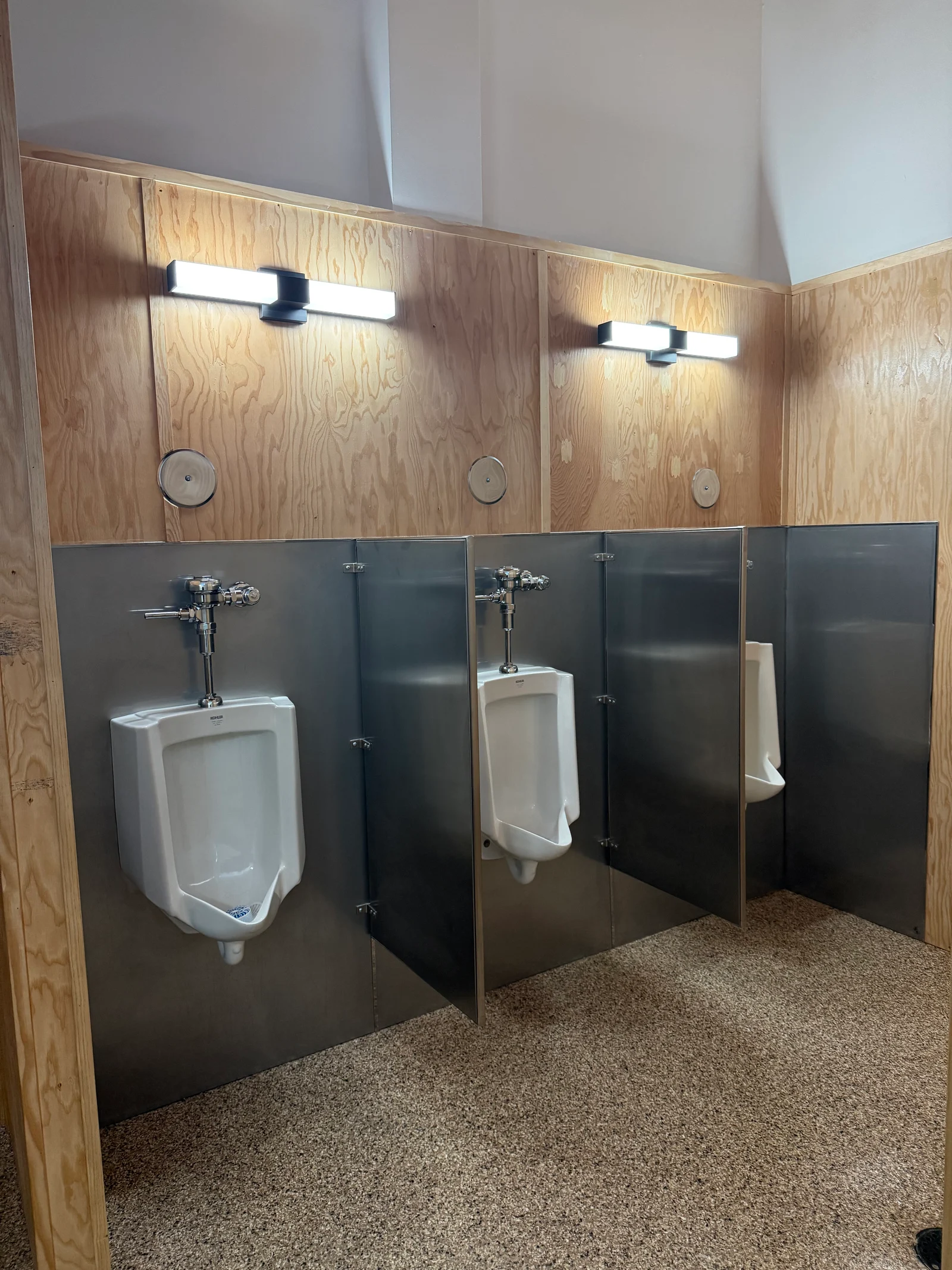 Recent plumbing work